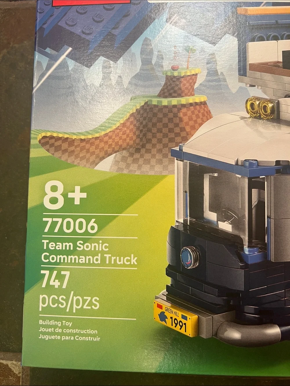 LEGO Sonic The Hedgehog Team Command Truck, LEGO 77006, Sealed
